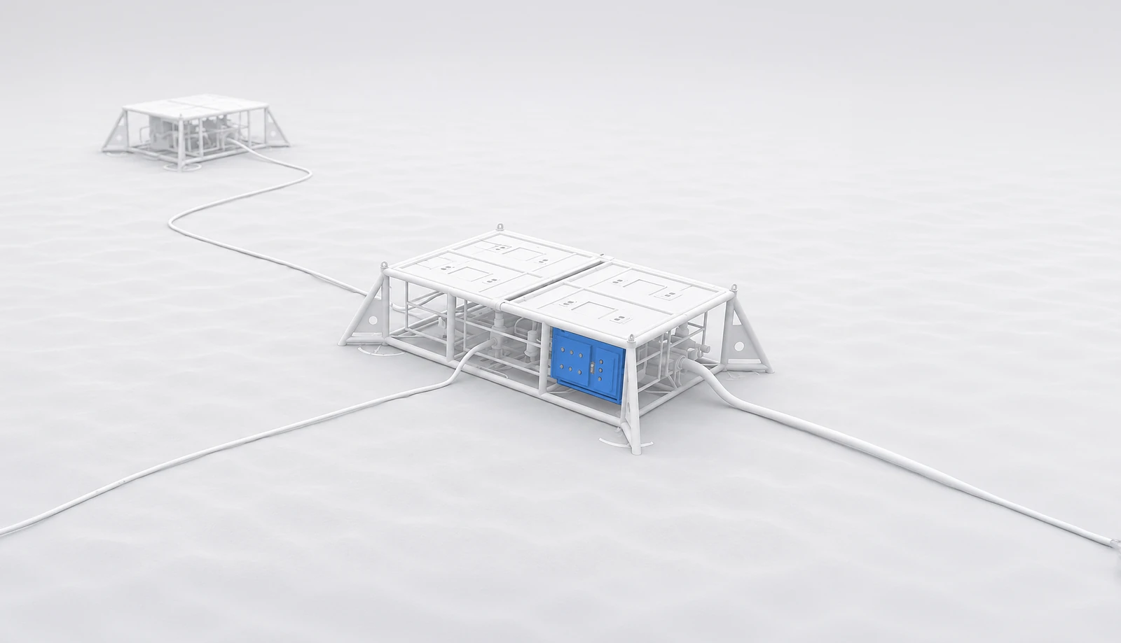 Subsea manifold and flowlines